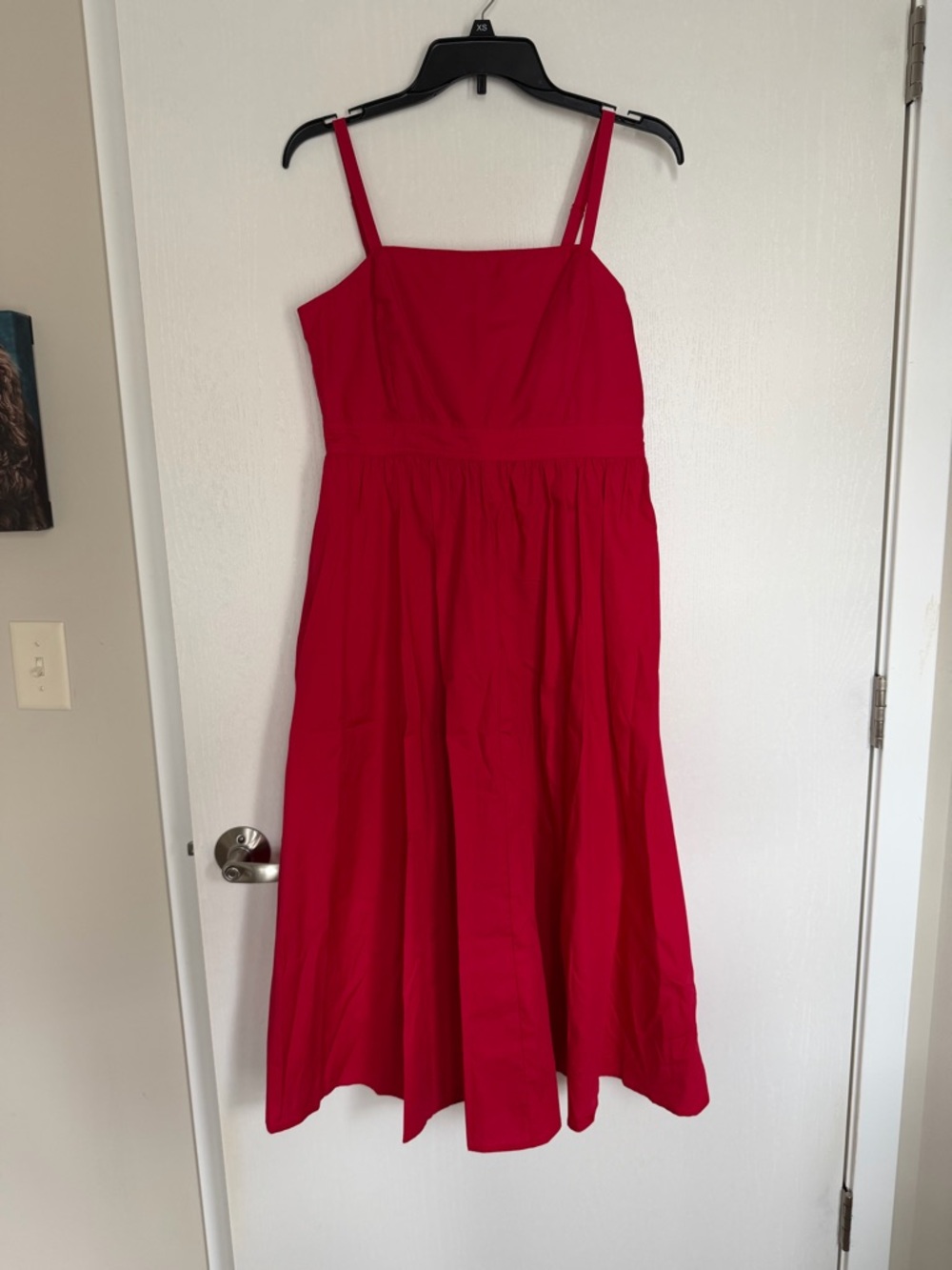 Nine West Bright Red Spaghetti Strap Dress